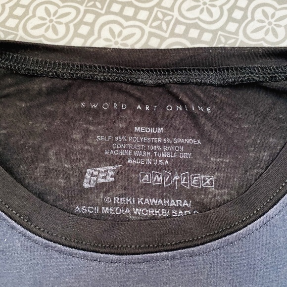 Two SAO T-Shirt (White/Black) - Picture 3 of 4